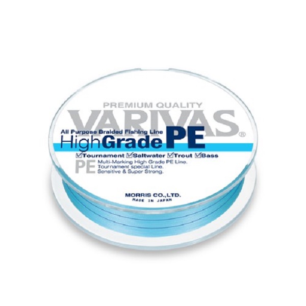 Varivas High Grade 4PE 150м #2 blue - Varivas - Леска