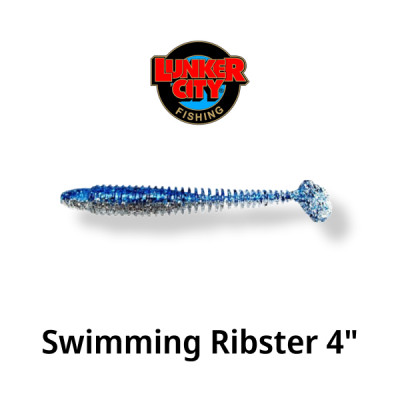 Мягкая приманка Swimming Ribster 4"