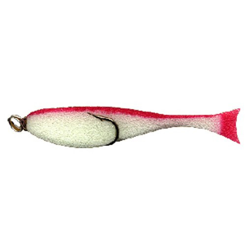 поролоновая рыбка "Контакт" (двойник) 10 бел/кр - Поролоновые рыбки - Приманки