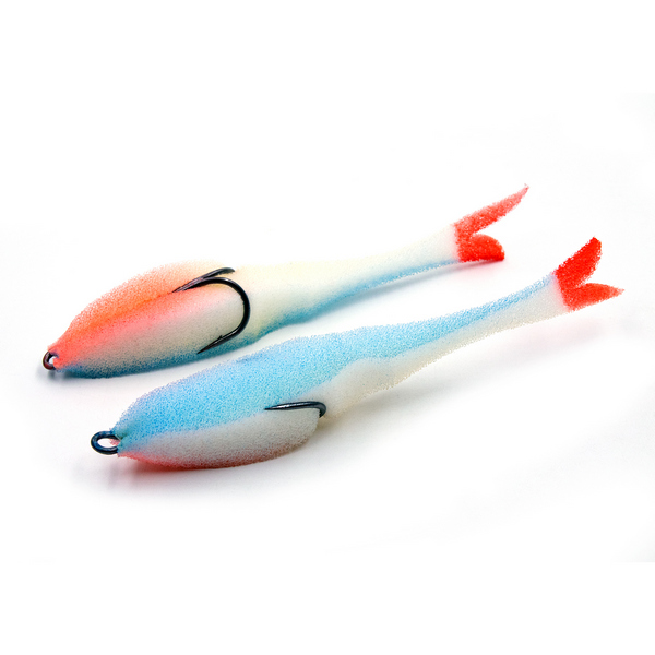 поролоновая рыбка YAMAN Devious Minnow на двойнике 105мм #22 - Поролоновые рыбки - Приманки