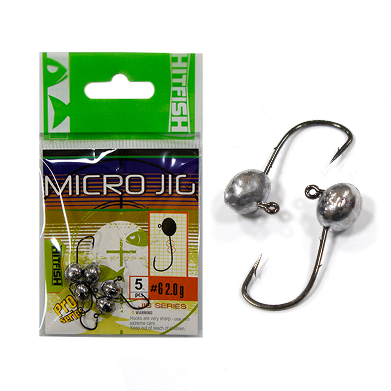 Джиг-головка Micro Jig №6 2гр. (5шт.) - Джиг-головки - Груза