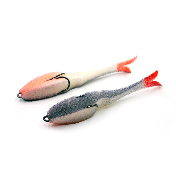 поролоновая рыбка YAMAN Devious Minnow на двойнике 105мм #18 - Поролоновые рыбки - Приманки