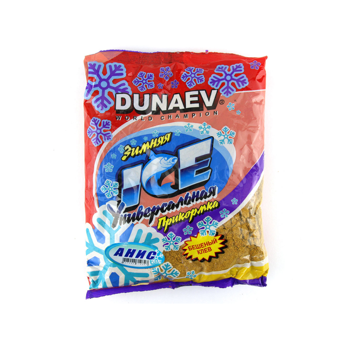 Прикорм "Dunaev ice-классика" 0.75кг анис - "Dunaev ice-классика" - Приманки