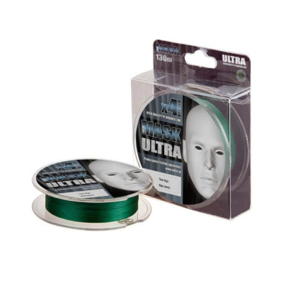 Плетеная леска Mask ULTRA 4x 130 green