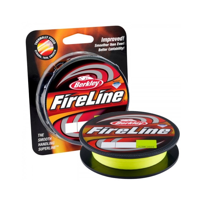 Плетеная леска FireLine Flame Green - BERKLEY - Леска