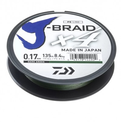 Плетеная леска J-Braid X4