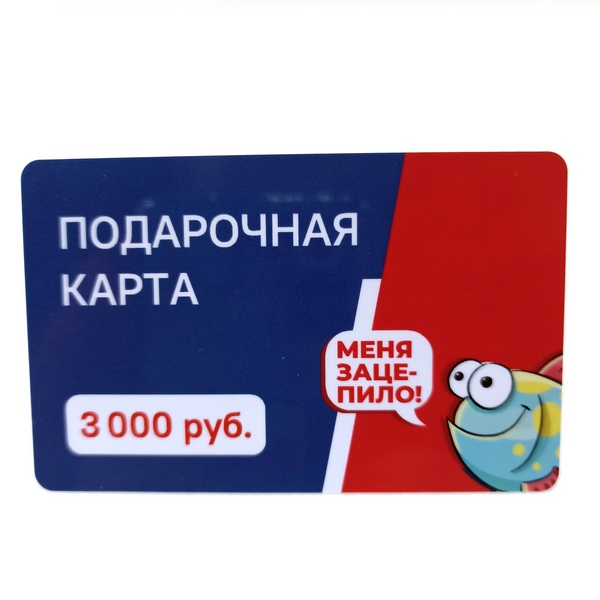 Сертификат 3000 рублей - Подарочные сертификаты - Экипировка